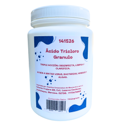 Acido Tricloro Granular Para Alberca Piscina 1 Kg Cloro