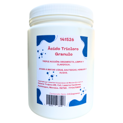 Acido Tricloro Granular Para Alberca Piscina 3 Kg Cloro